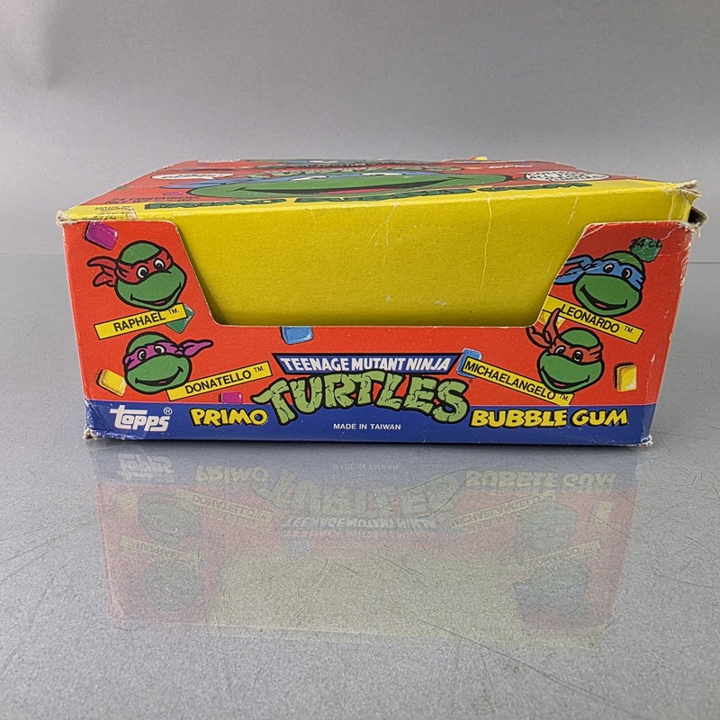 Vintage Teenage Mutant Ninja Turtles Primo Bubble Gum Box Set TMNT 1990 Topps gallery