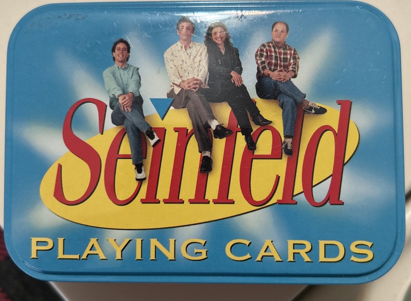 Seinfeld TV Series Playing Card Deck 2004 Collectors Tin Sealed Cards