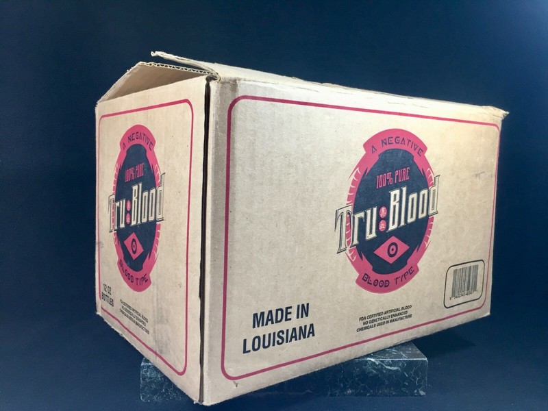 Tru Blood On Set Show Prop Case Box for Bottles - TV Used Authentic