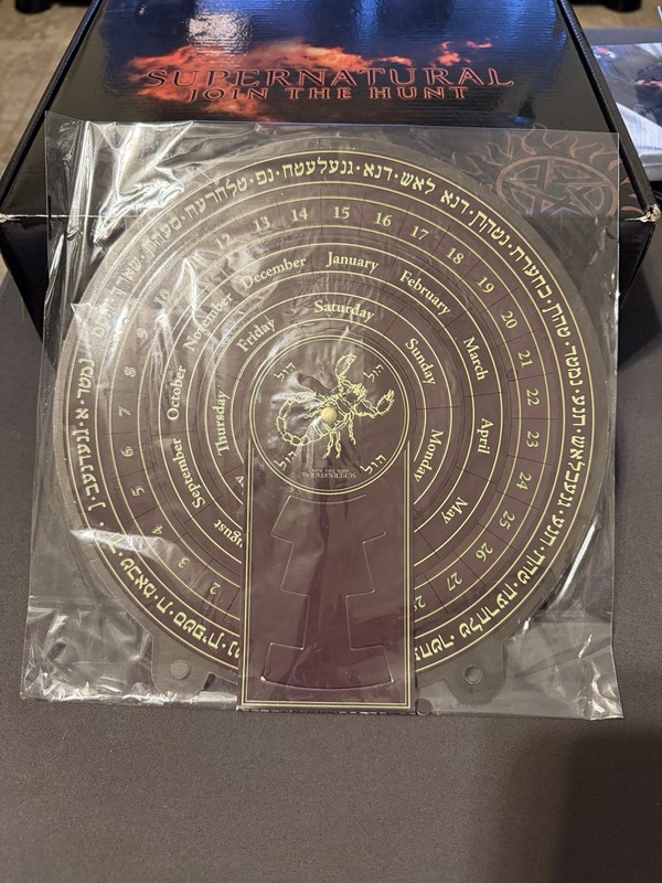 Supernatural Devil’s Trap Calendar New