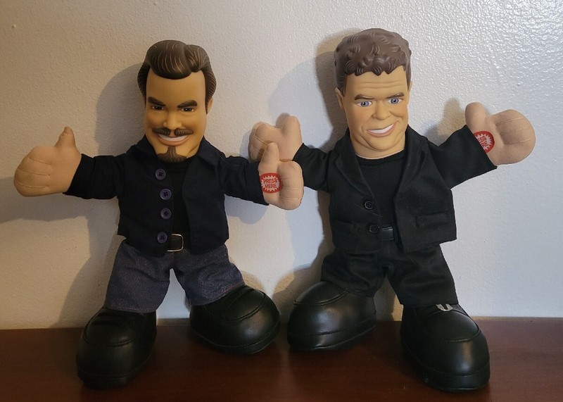 RON WHITE & BILL ENGVALL TALKING DOLL 11.5" BLUE COLLAR COMEDY 12 PHRASES RARE