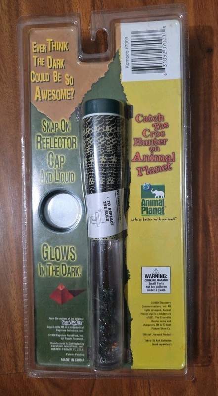 2000 The Crocodile Hunter Flashlight "Komodo" #7003 Sealed gallery