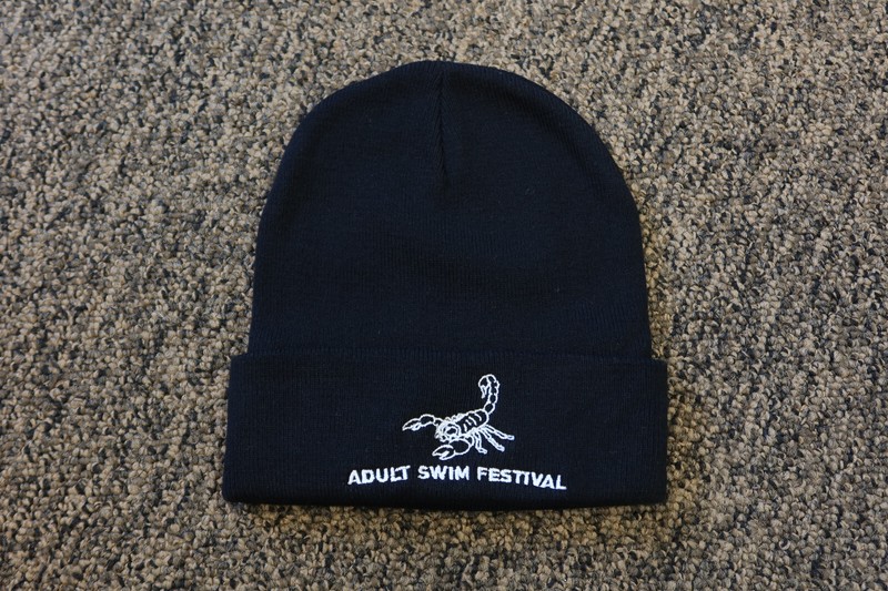 New Adult Swim Festival Promotional Beanie Hat - Black