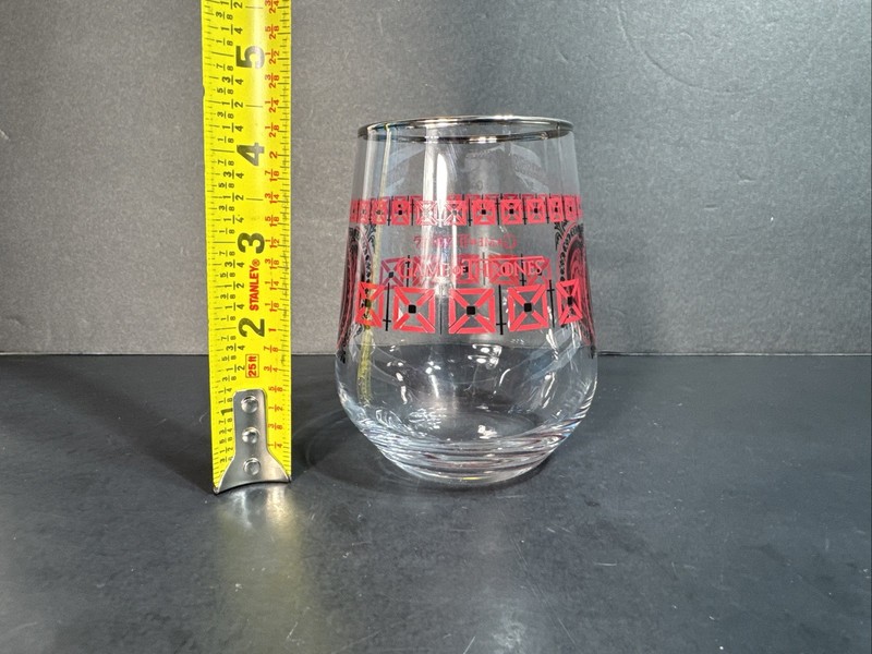 Game of Thrones House Targaryen Stemless Wine Glass — Official HBO Licensed gallery
