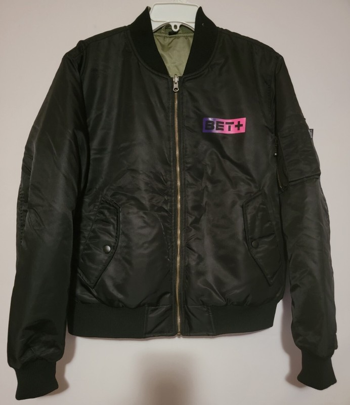 Straight To Hell Brand, BET+ "Martin The Reunion" Bomber Jacket Large. gallery