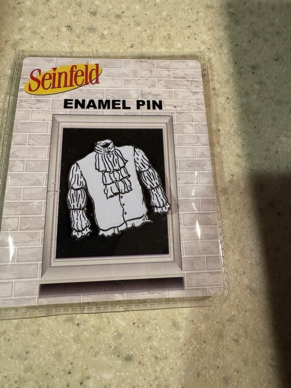 Seinfeld Puffy Shirt Enamel Pin New Unused Culturefly 2019 2020 gallery