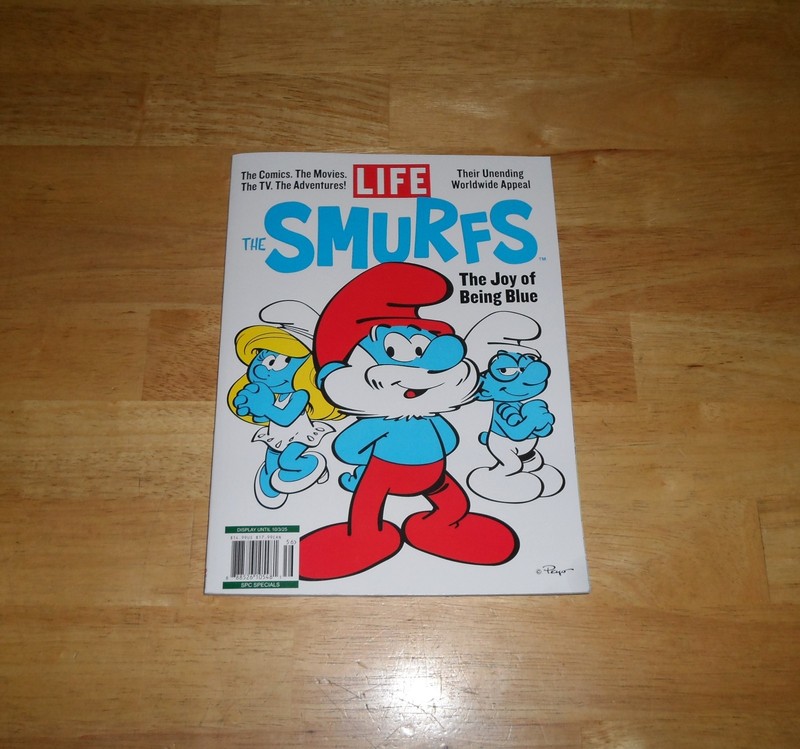 Life Magazine The Smurfs The Joy Of Being Blue 2025 *NEW*