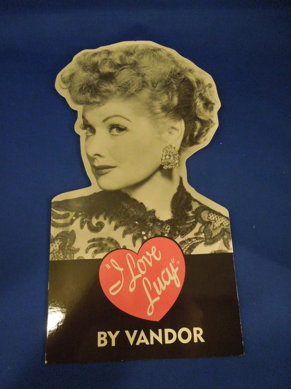 I Love Lucy By Vandor Cardboard Table Stand