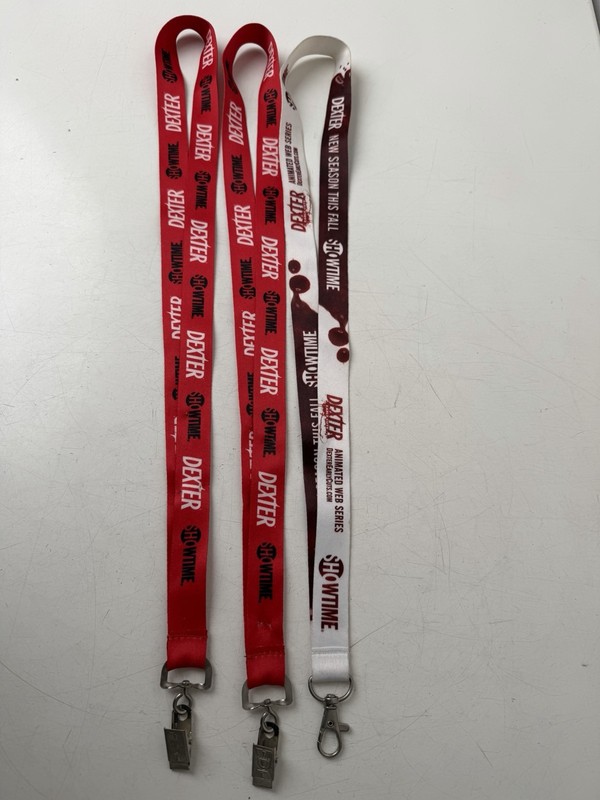 3 – Showtime Dexter Web TV Series Season Lanyards Comic Con