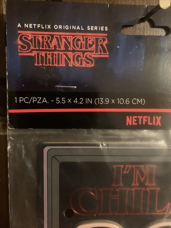 Stranger Things Mini Cardboard TV Centerpiece: 5.5” x 4.2” (NEW) High Quality gallery