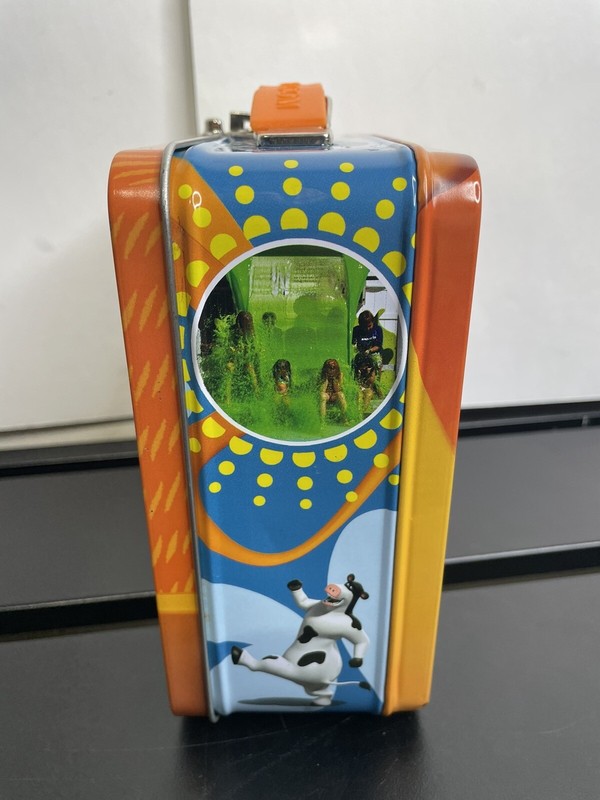 Vintage 2000’s Nickelodeon Nick Hotel Suites Metal Lunch Box Tin SpongeBob Slime gallery