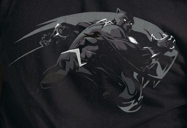 Marvel Black Panther T-Shirt Loot Crate Exclusive - Men's XL
