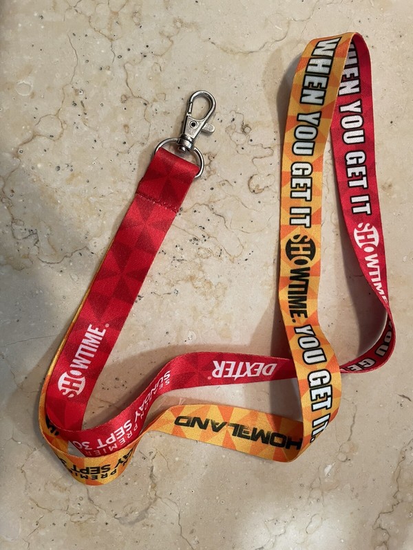 DEXTER / Homeland SDCC Comic-Con LANYARD