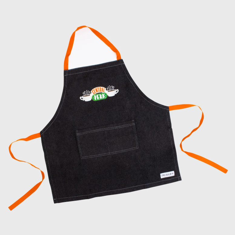 CultureFly Friends TV Series Thanksgiving Central Perk Apron w/Pockets OS NEW