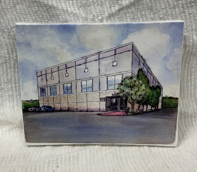 The Office Canvas Print 8″x6″ NEW! Sealed!