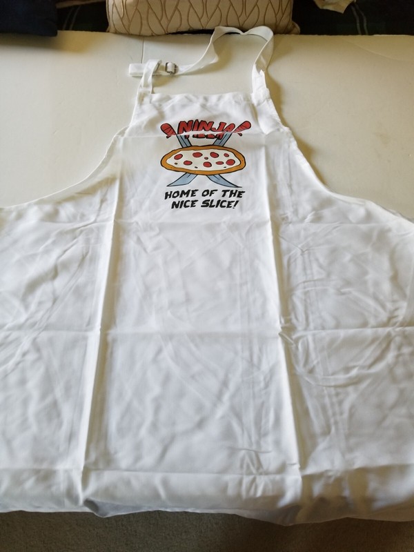 LOOT CRATE TEENAGE MUTANT NINJA TURTLES TMNT NINJA PIZZA COOKS APRON NIP
