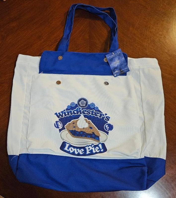Supernatural CultureFly Exclusive Winchester’s Love Pie! Tote Bag
