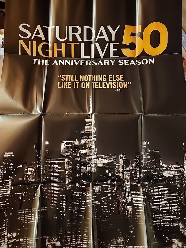 Sealed 2025 Saturday Night Live FYC Emmy 50th Anniversary Poster Folded To 20x36 gallery