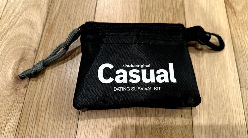 CASUAL Hulu Original Series Dating Survival Kit Swag Gift Crew Rare Brand New