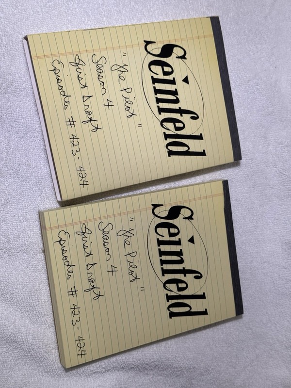 Seinfeld The Pilot Commemorative Script from DVD box set - Free Shipping gallery