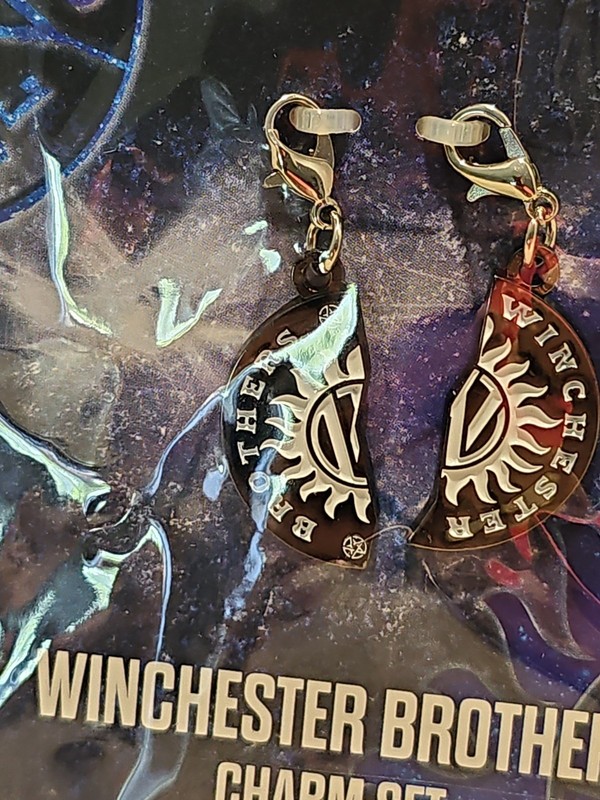 Culturefly Supernatural Join The Hunt 2019 Subscription Winchester Bro Charm Set gallery