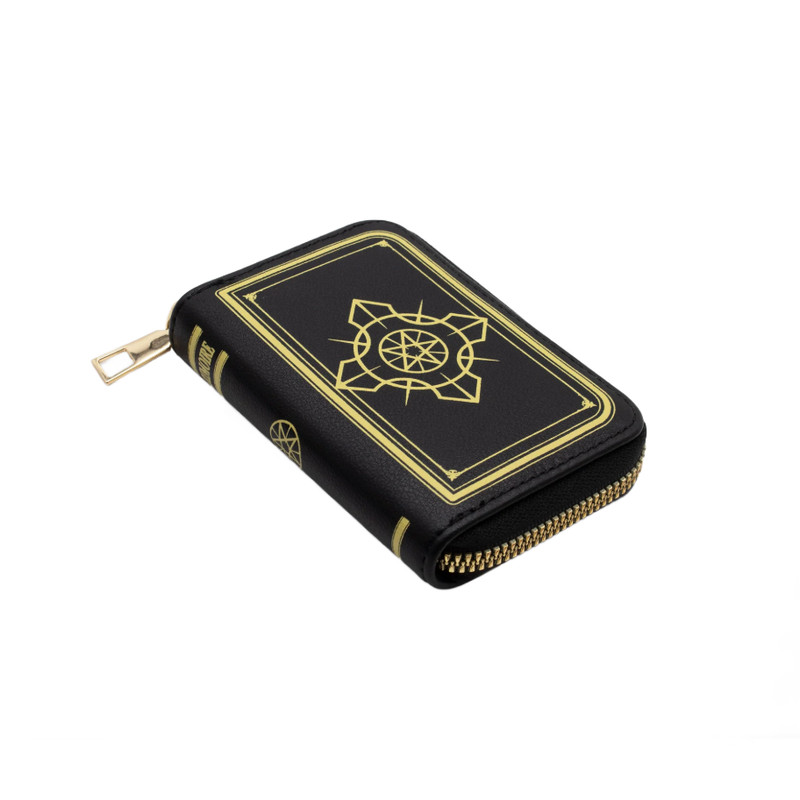 Culturefly Women of Supernatural SPN Black Grimoire Zippered Wallet NWT