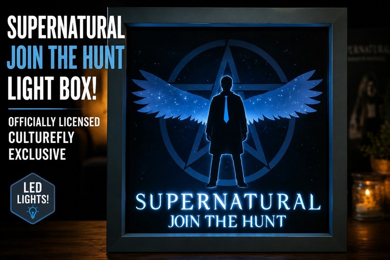 Supernatural Join the Hunt LED Light Box – Culturefly Exclusive