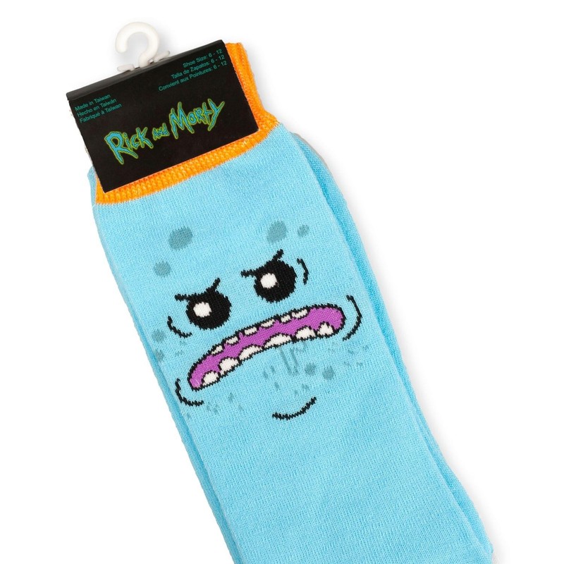 Rick and Morty collectibles | Toynk Toys Rick & Morty Mr. Meeseeks Crew Socks gallery