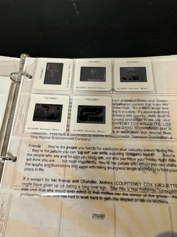 2000 Vintage Friends Show Advertising Promo Kit Warner Bros. Marketing Rare! gallery