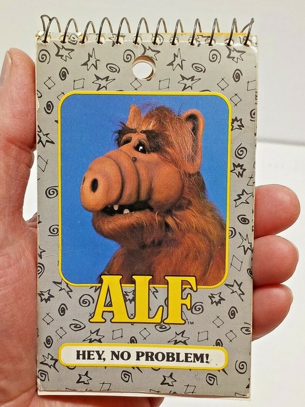 ALF NOTEBOOK POCKET MEMO BOOK PAD 3 X 5 inches HEY, NO PROBLEM pre-owned