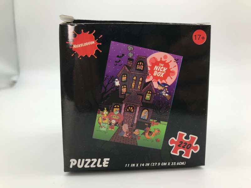 The Nick Box Collectible 220 Piece Puzzle 2018 Exclusive HALLOWEEN CULTURE FLY