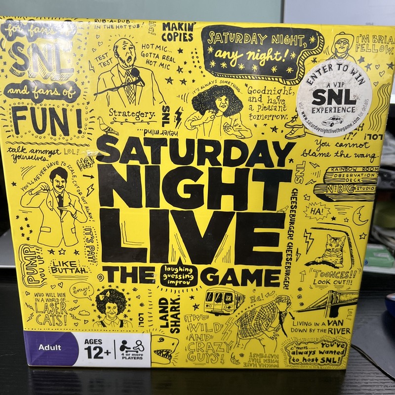 Saturday Night Live Board Game ~NBC SNL ~ 2010 Discovery Bay Games ~ NEW/SEALED