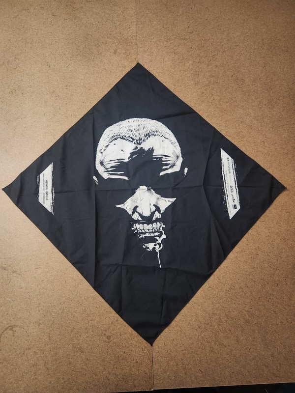 2012 The Walking Dead Bandana SDCC Hyundai Undead Promo