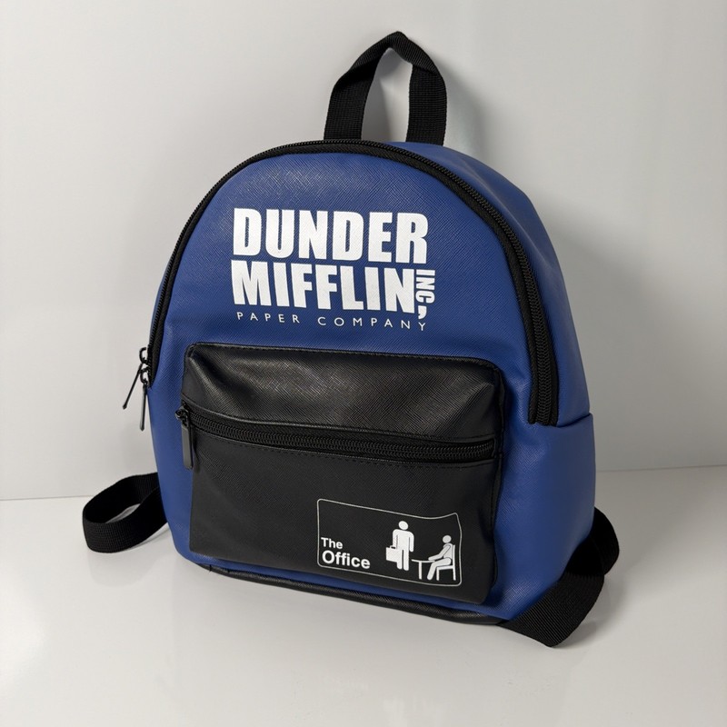 THE OFFICE Dunder Mifflin Inc Paper Company Mini Backpack New