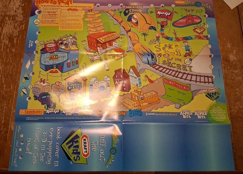 Nickelodeon Smell-o-vision Vintage Poster Book Cover 1999