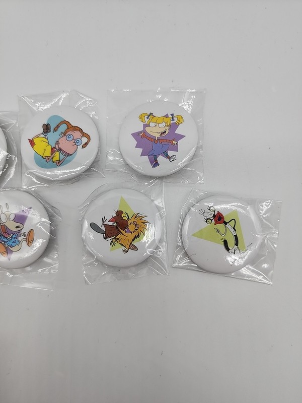 7 Nick '90S Running Press Nickelodeon TV Cartoons Kit New Pins gallery