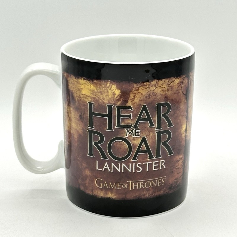 ABYstyle Game Of Thrones Hear Me Roar Lannister Mug Porcelain 16 Oz Lion gallery