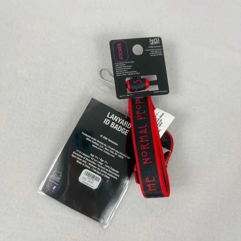 American Horror Story Lanyard Normal People Scare Me Rubber Man Halloween gallery