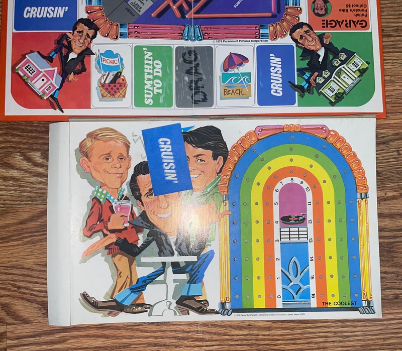 Vintage HAPPY DAYS Board Game 1976 gallery