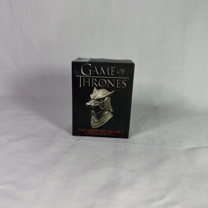 Game of Thrones The Hound's Helmet Miniature Metal Replica by Running Press gallery