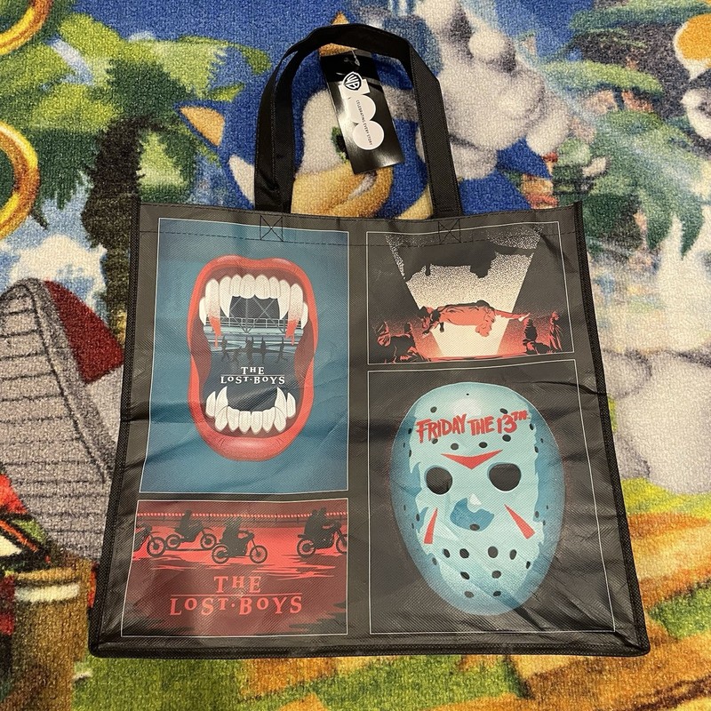 Warner Bros 100 Art Of Horror Tote Bag New Lost Boys Annabelle Friday The 13th
