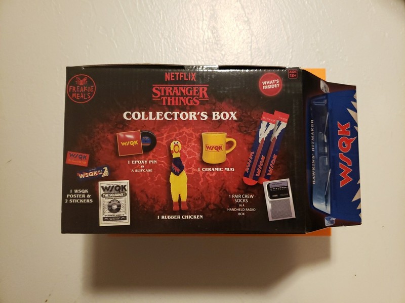 Stranger Things WSQK Squawk Van Freakie Meals Assorted Collector's Box - NEW