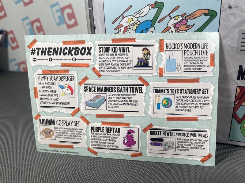 The Nick Box CultureFly Nickelodeon Spring 2018 Box New Stoop Kid Reptar Krumm gallery