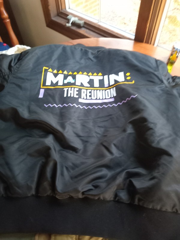 BET+ "Martin The Reunion" Bomber Jacket Large gallery