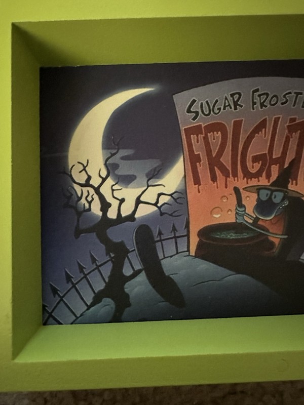 Nick Box Nickelodeon Rocko's Modern Life Sugar Frosted Frights Shadow Art Box gallery