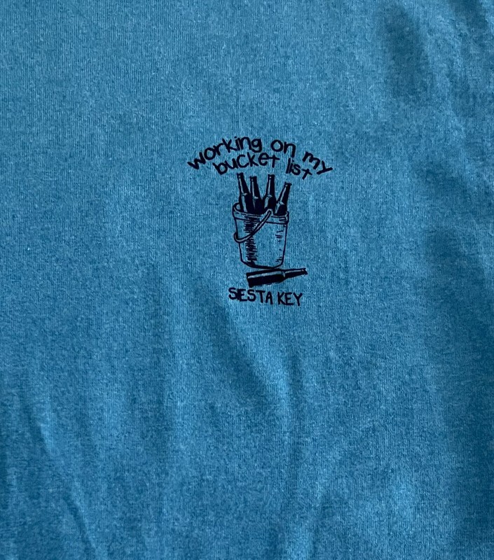 Siesta Key Beach Shirt Medium UNISEX Sarasota Florida MTV NEW WITH TAG