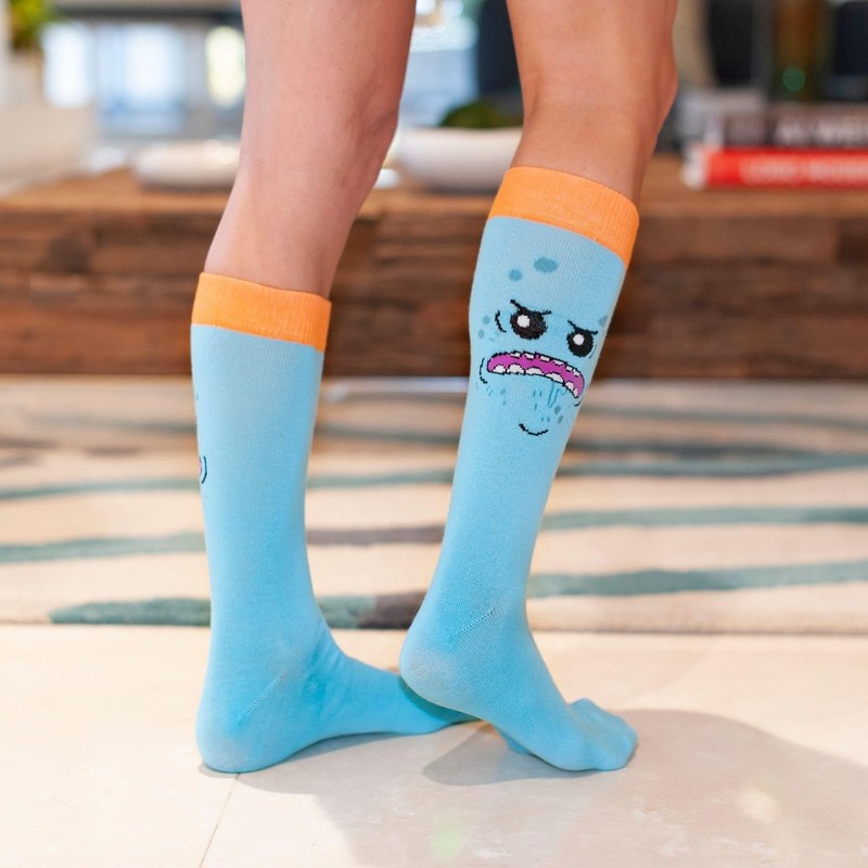 Rick and Morty collectibles | Toynk Toys Rick & Morty Mr. Meeseeks Crew Socks gallery