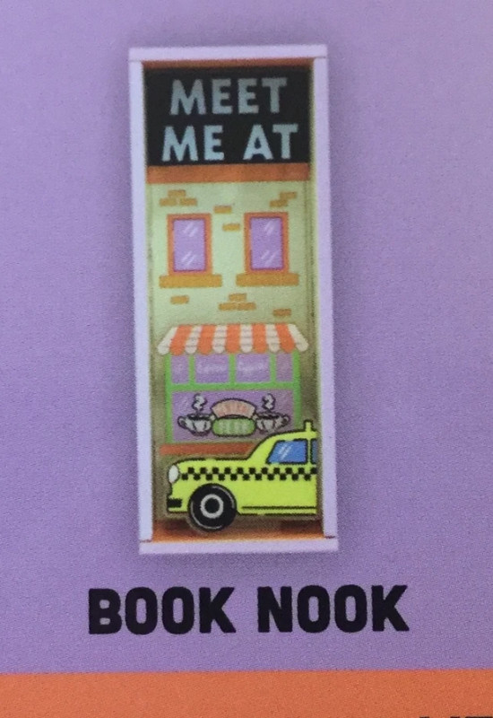 CultureFly Friends TV Series Meet Me At Central Perk Book Nook 3×7.5″ NIB
