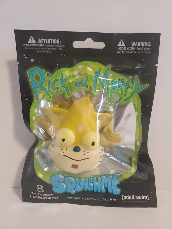 Rick and Morty SquishMe–SQUANCHY Adult Swim New, Sealed!