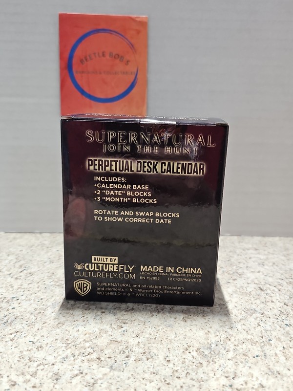 Culturefly Supernatural Join The Hunt 2020 Subscription Box Perpetual Calendar gallery
